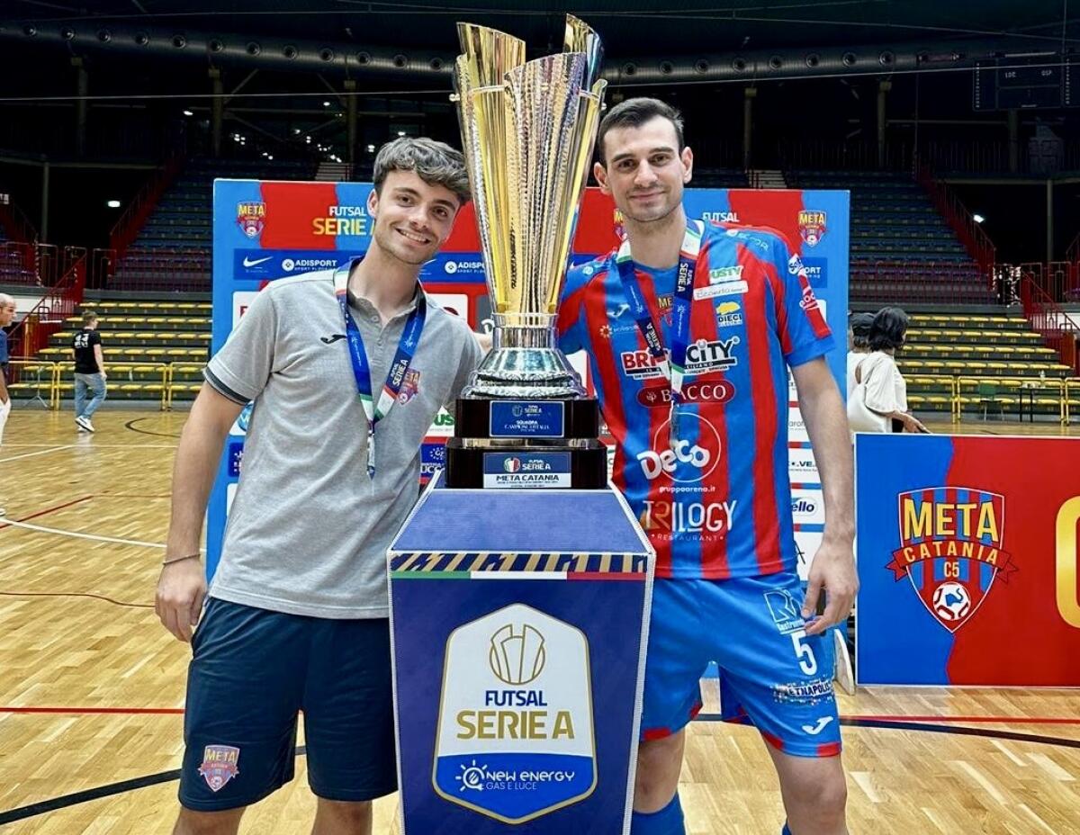 Andrea D’Aleo, il fisioterapista Campione d’Italia con la Meta Catania  - 