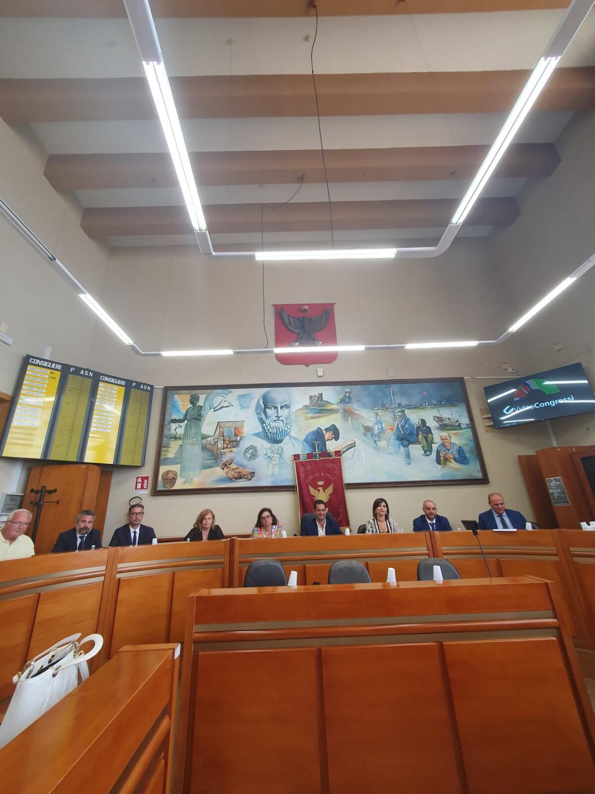 Operativa la Giunta Di Stefano:assegnate le deleghe.Altamore vicesindaco - 