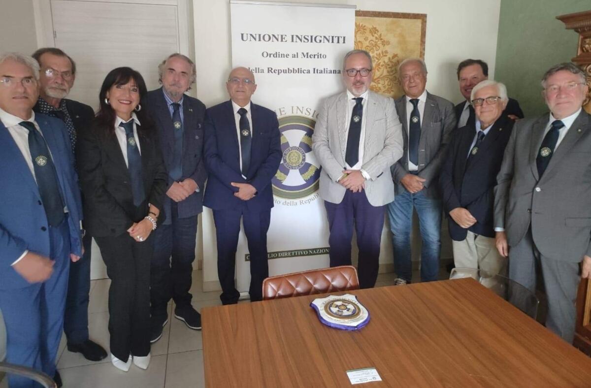 Un gelese nell&#8217;associazione “Unione insigniti Omri” - 