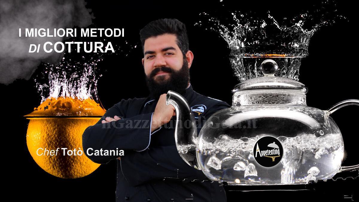 Lo chef Totò Catania propone: Salute alimentare, i migliori metodi di cottura -