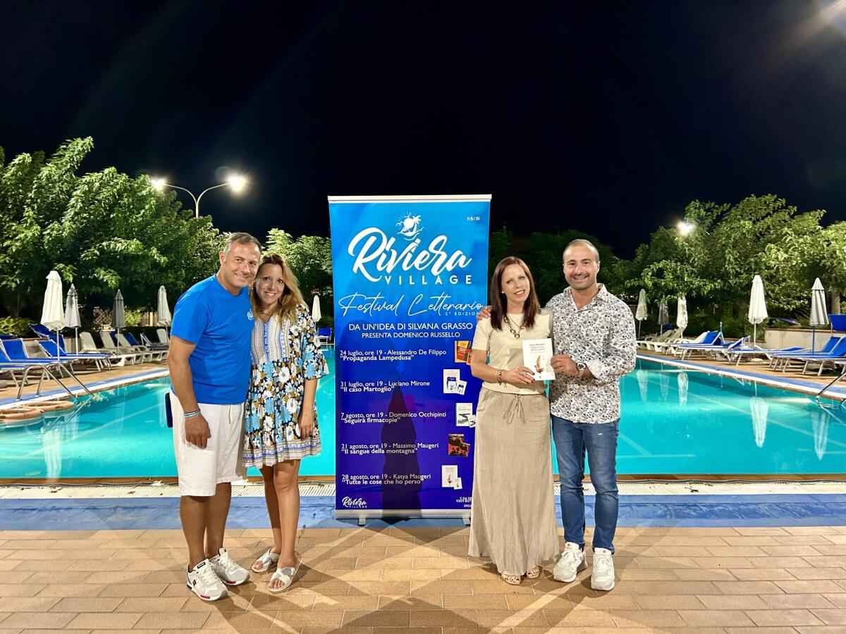 Riviera Village, Festival Letterario: apprezzato l’incontro con l’autrice Katya Maugeri  - 