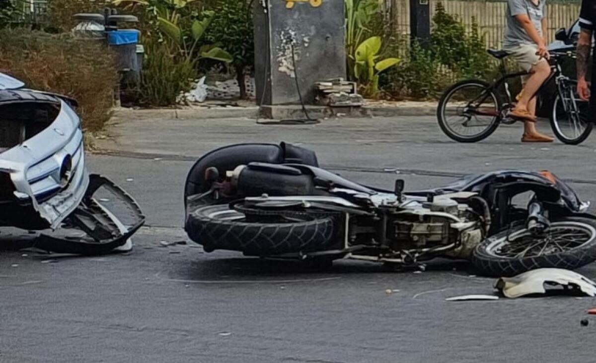 Grave incidente tra auto e scooter a Macchitella -