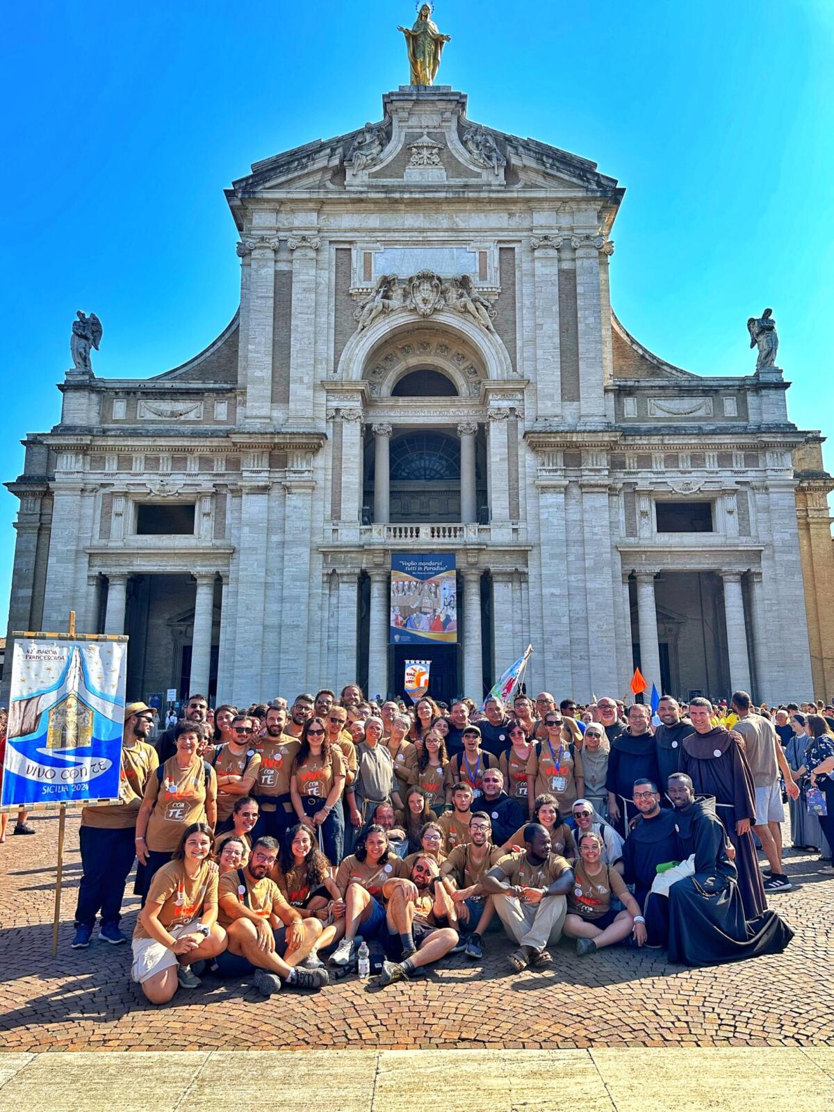 La Marcia Francescana 2024 è approdata ad Assisi - 