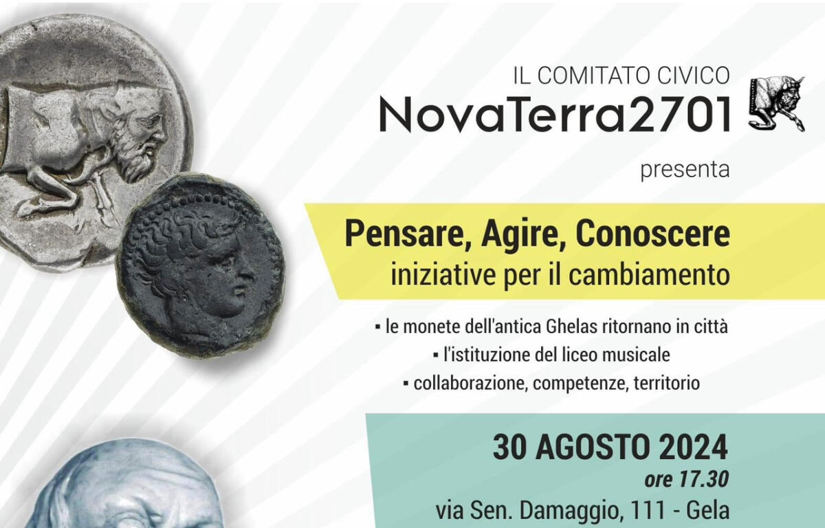 “Pensare, Agire, Conoscere: Iniziative per il cambiamento”: iniziativa promossa da NovaTerra2701 -