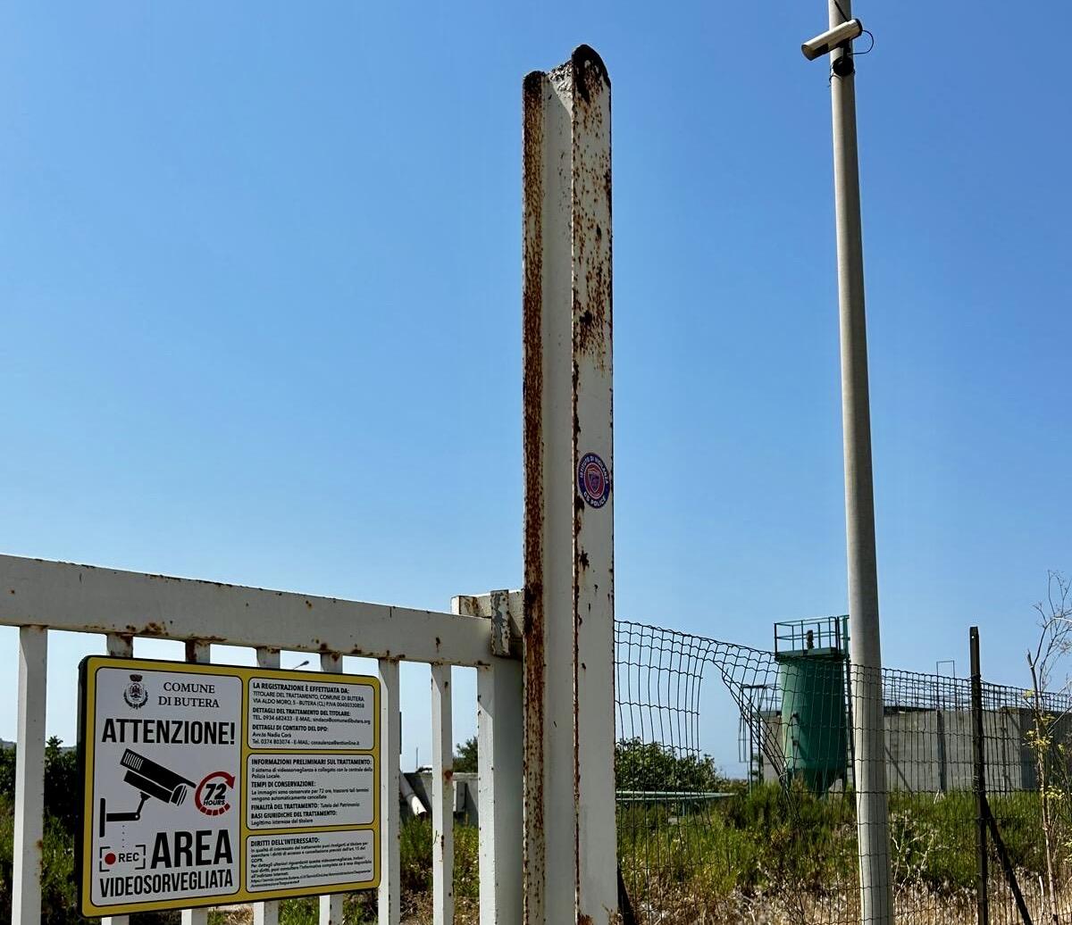 Butera, zona industriale: le telecamere contro l’abbandono dei rifiuti -