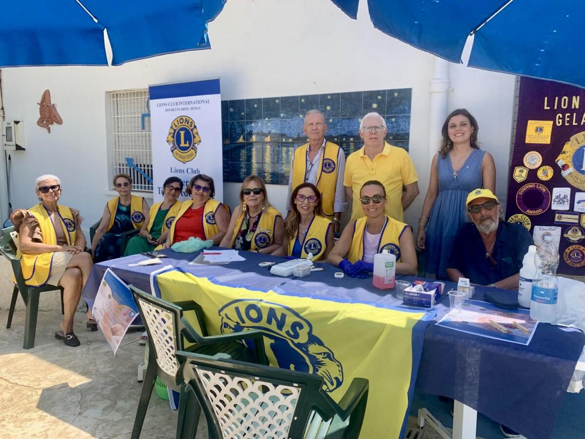 Screening diabetologico promosso da Lions host e Lions Butera e Terre Federiciane - 
