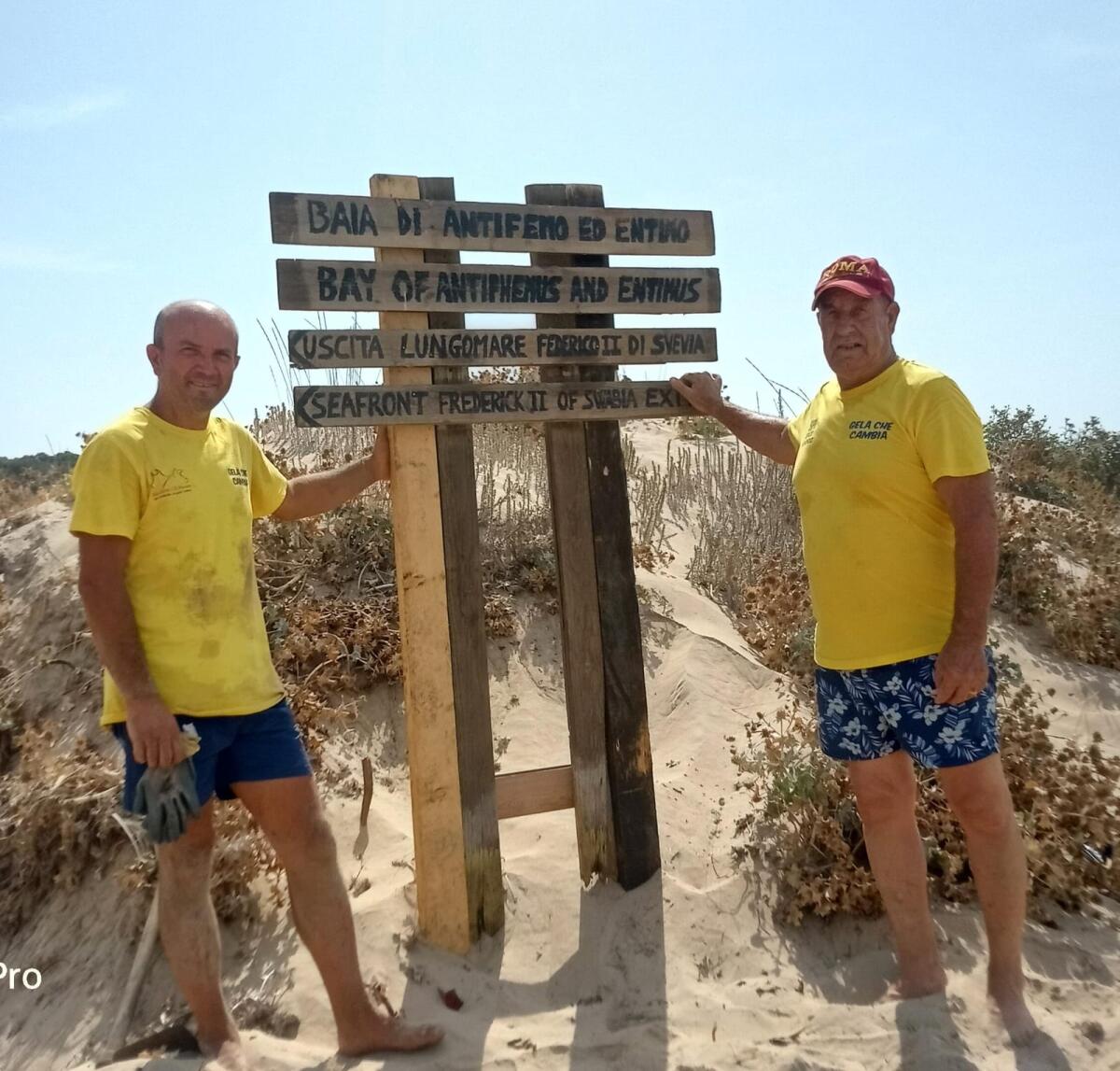 La baia di Antifemo ed Entimo ha di nuovo l’indicatore -