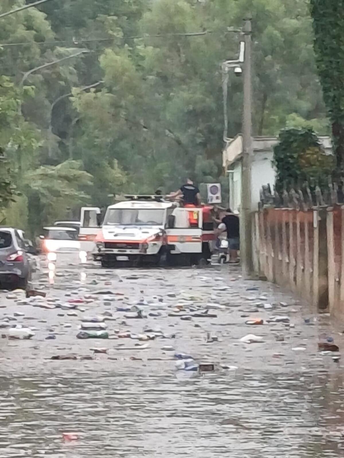 Violento temporale nell’ennese -