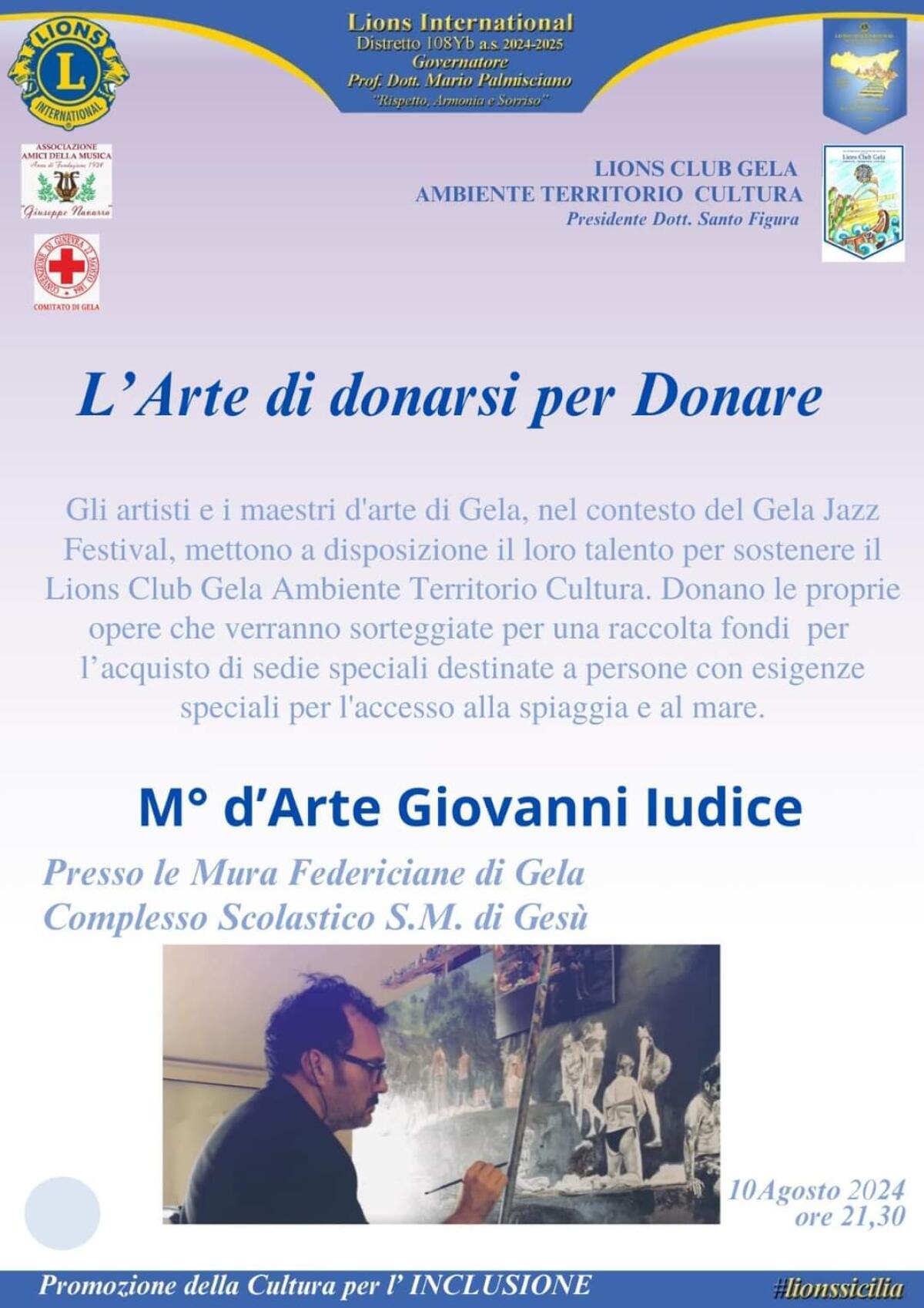 Cinque serate di jazz,arte e solidarietà - 
