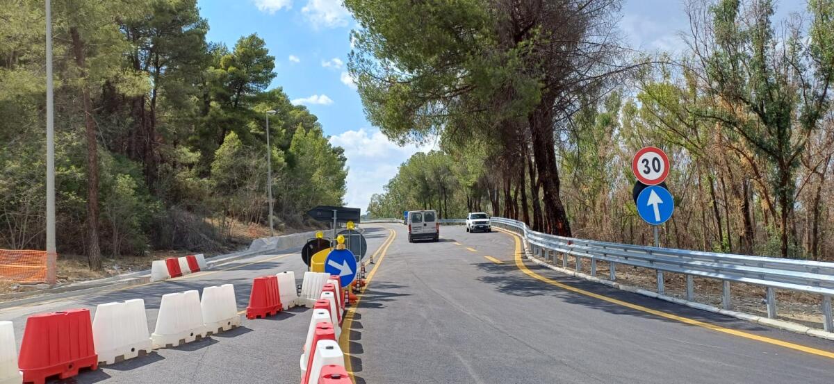 Riaprono al transito il viadotto Euno sulla A19 e le rampe dello svincolo di Enna in direzione Catania - 