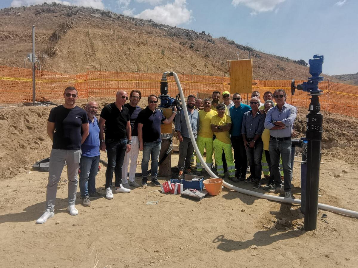 Attivati due pozzi del nisseno -