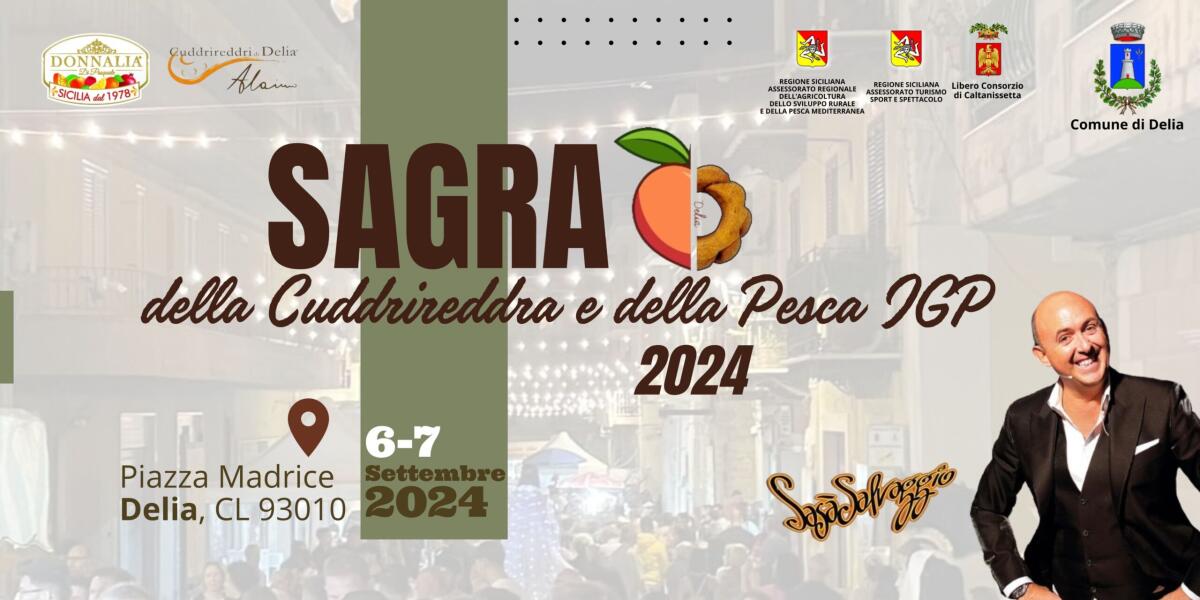 Sagra della Cuddrireddra e della Pesca IGP 2024 - 