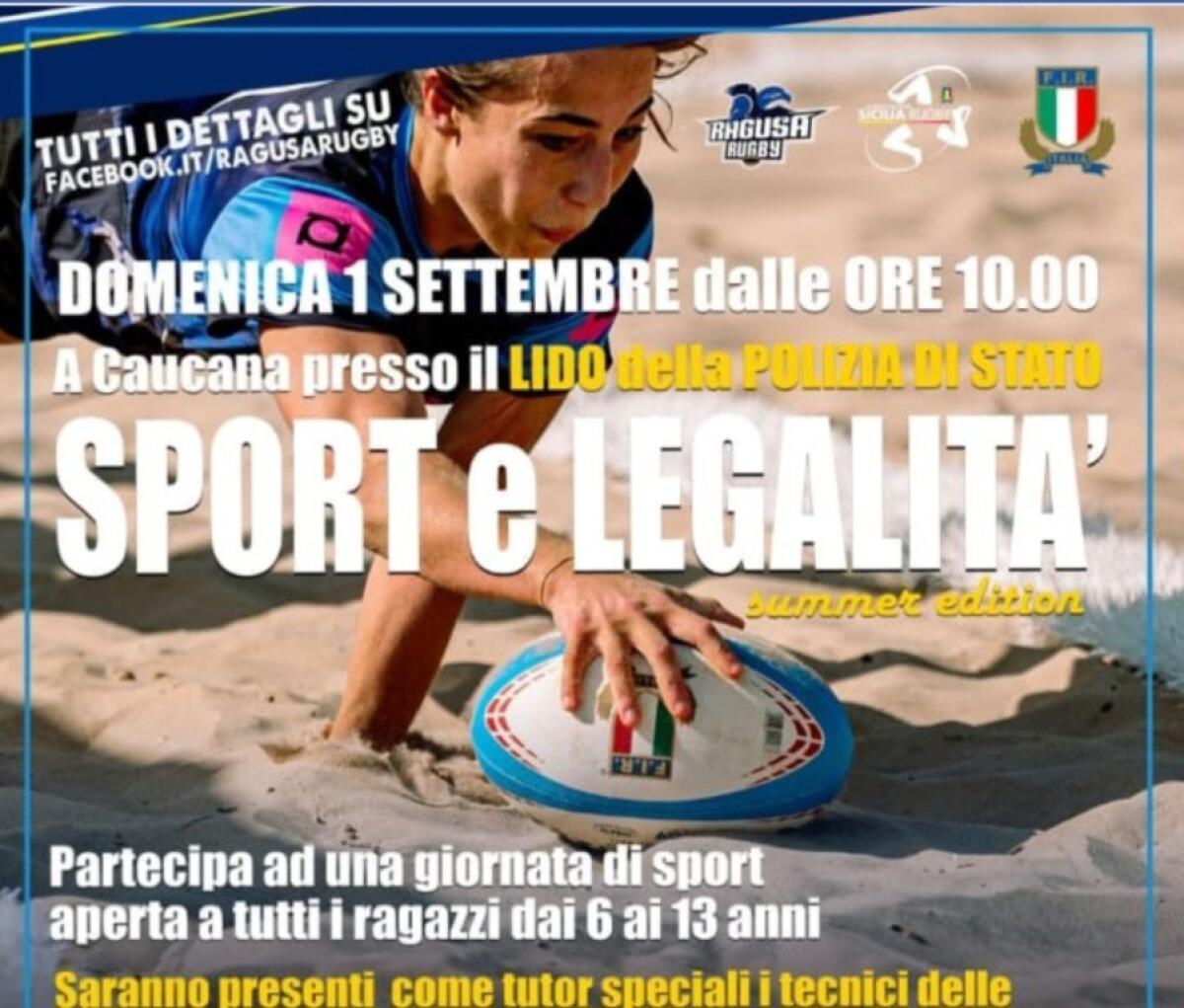 Nel Lido della Polizia  “Sport e Legalità tra i giovani – Summer Edition” - 