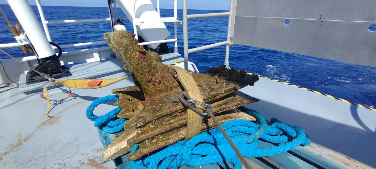 Recuperato un rostro della battaglia delle Egadi - 