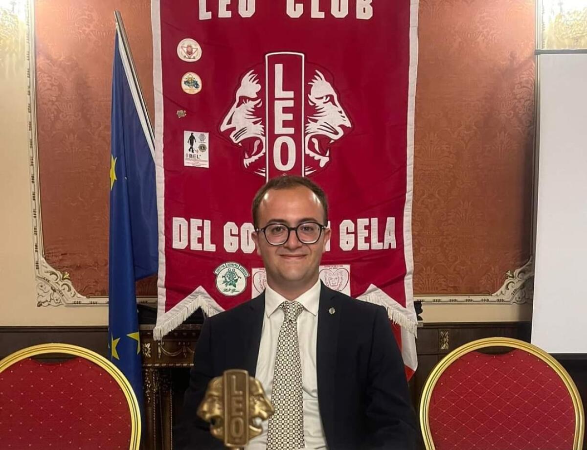 Davide Barone è il nuovo presidente del Leo Club del Golfo - 