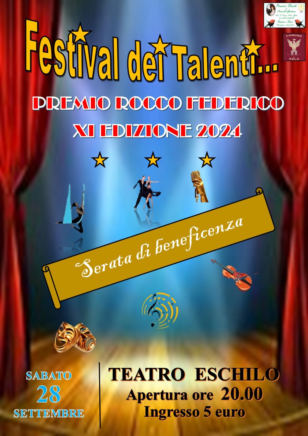 Sabato prossimo l’XI edizione del Premio Rocco Federico -
