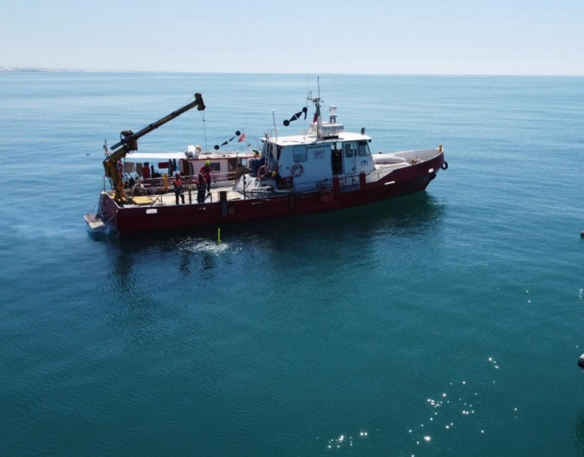 Concluso il recupero del secondo relitto di Gela.I pezzi della nave del V a.C sono ora a Bosco Littorio - 