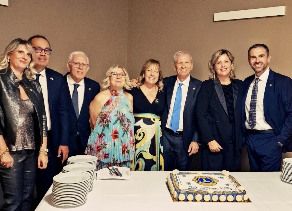 Lions club Gela host, il neo presidente di Bartolo apre il nuovo anno sociale  - 