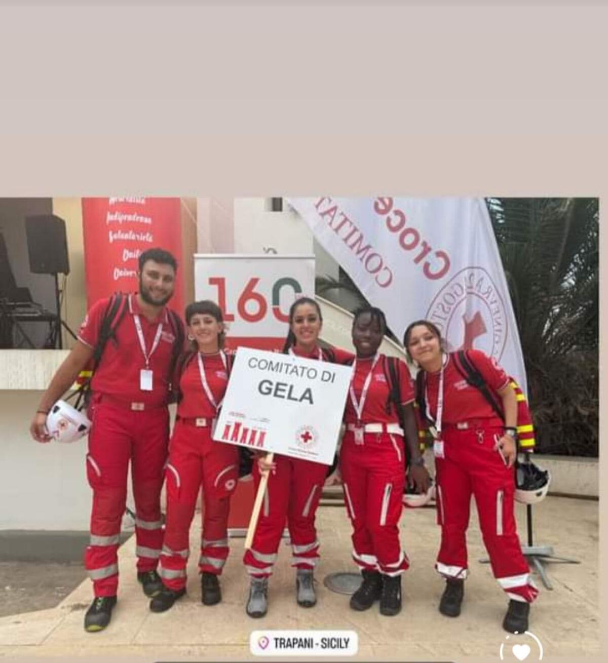 Squadra gelese della Cri terza al campionato regionale di primo soccorso a Trapani - 