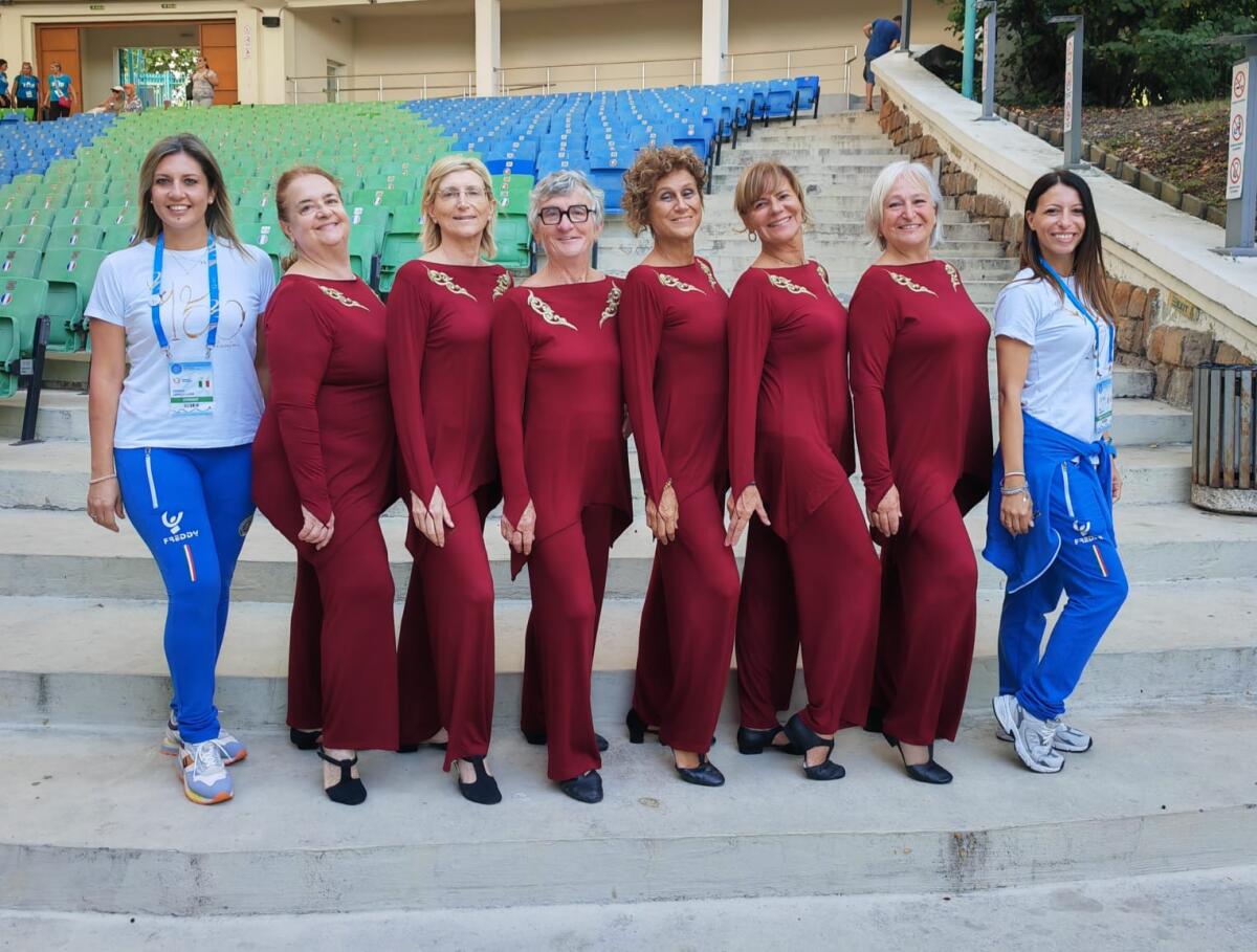 Jlenia Cosenza nello staff del Golden Age Gym Festival della Bulgaria - 