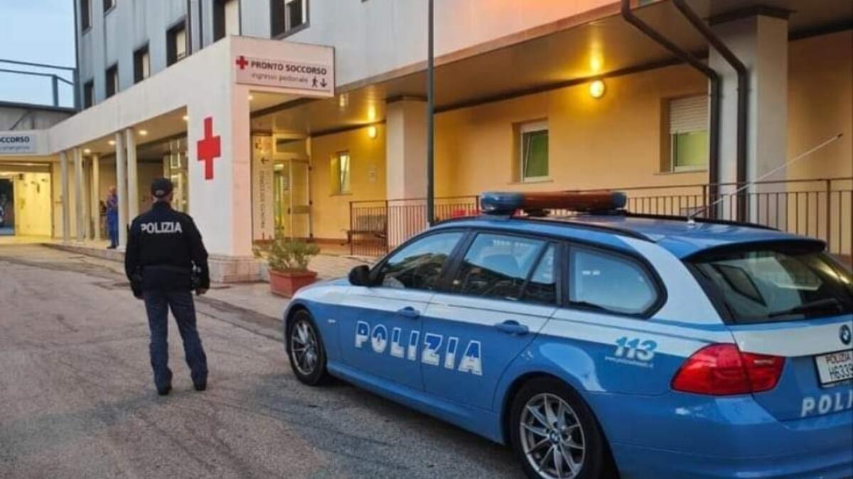 Violento in ospedale e contro la polizia, arrestato -