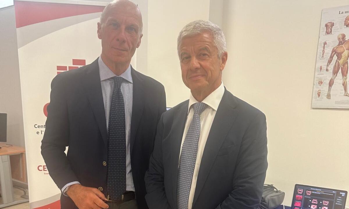 Cefpas, il sindaco Tesauro e il Rettore di Palermo Midiri in visita al Centro di formazione nisseno -