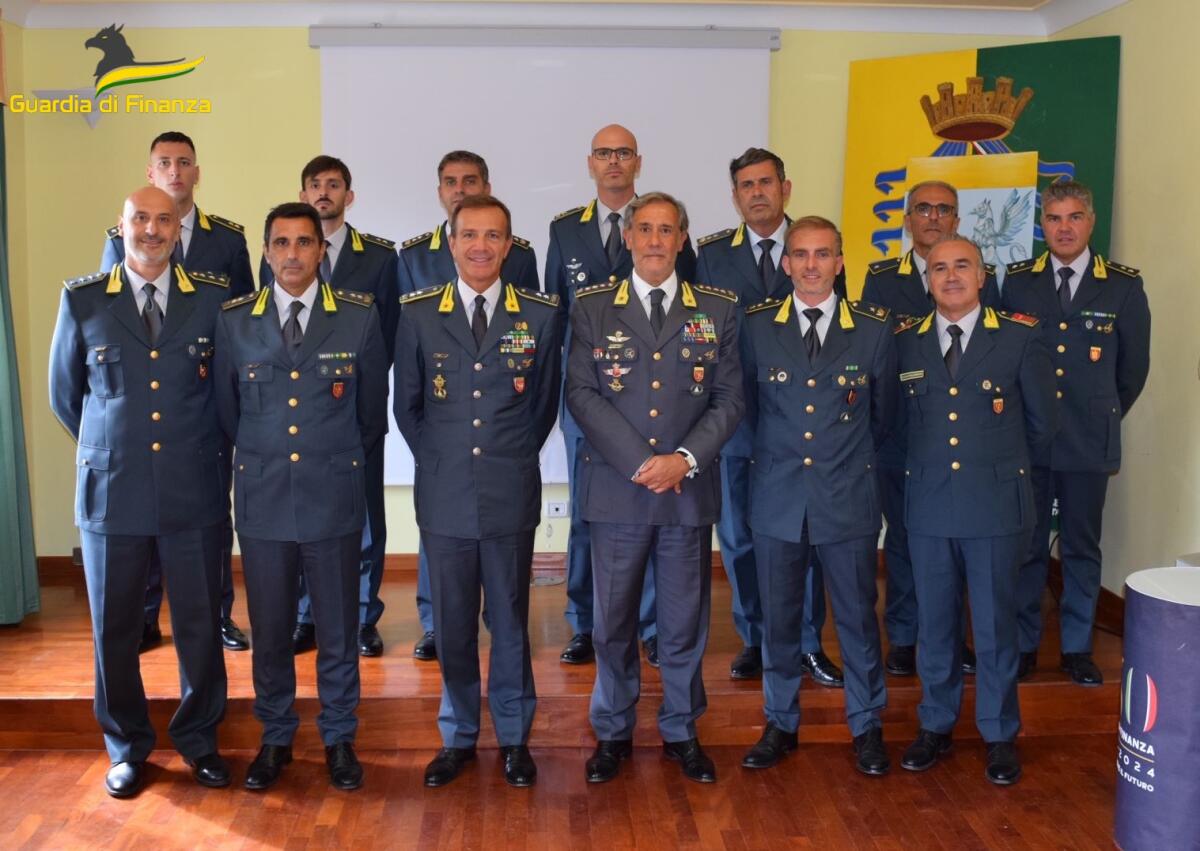 Il Comandante Regionale della GdF in visita a Caltanissetta -