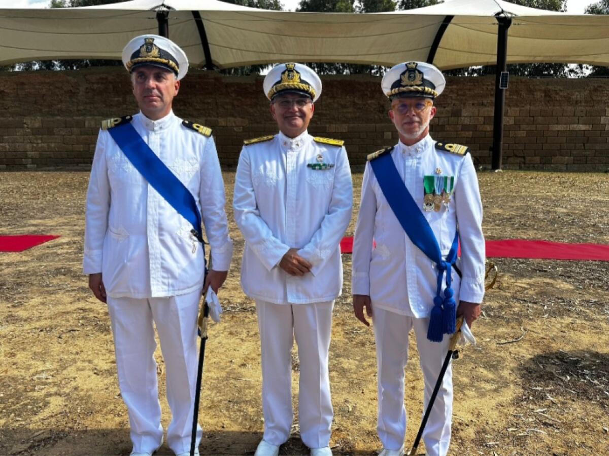 Il Capitano Ferruccio Alessandro Grassia, nuovo comandante della Capitaneria di Porto di Gela - 