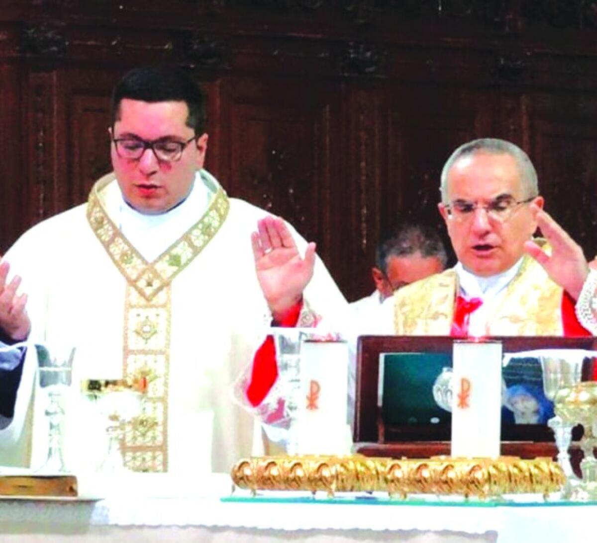 Nuovo parroco nella chiesa San Sebastiano: don Daniele Centorbi -