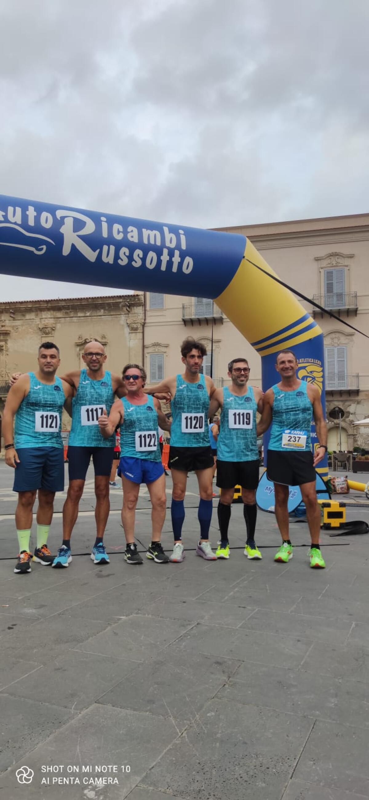 Alla mezza maratona di Licata gli atleti della società Atletica Gela ottengono buoni risultati -