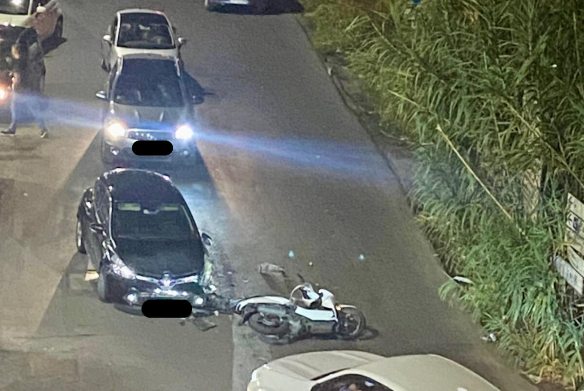 Due incidenti a distanza di pochi minuti ieri sera a Caposoprano - 