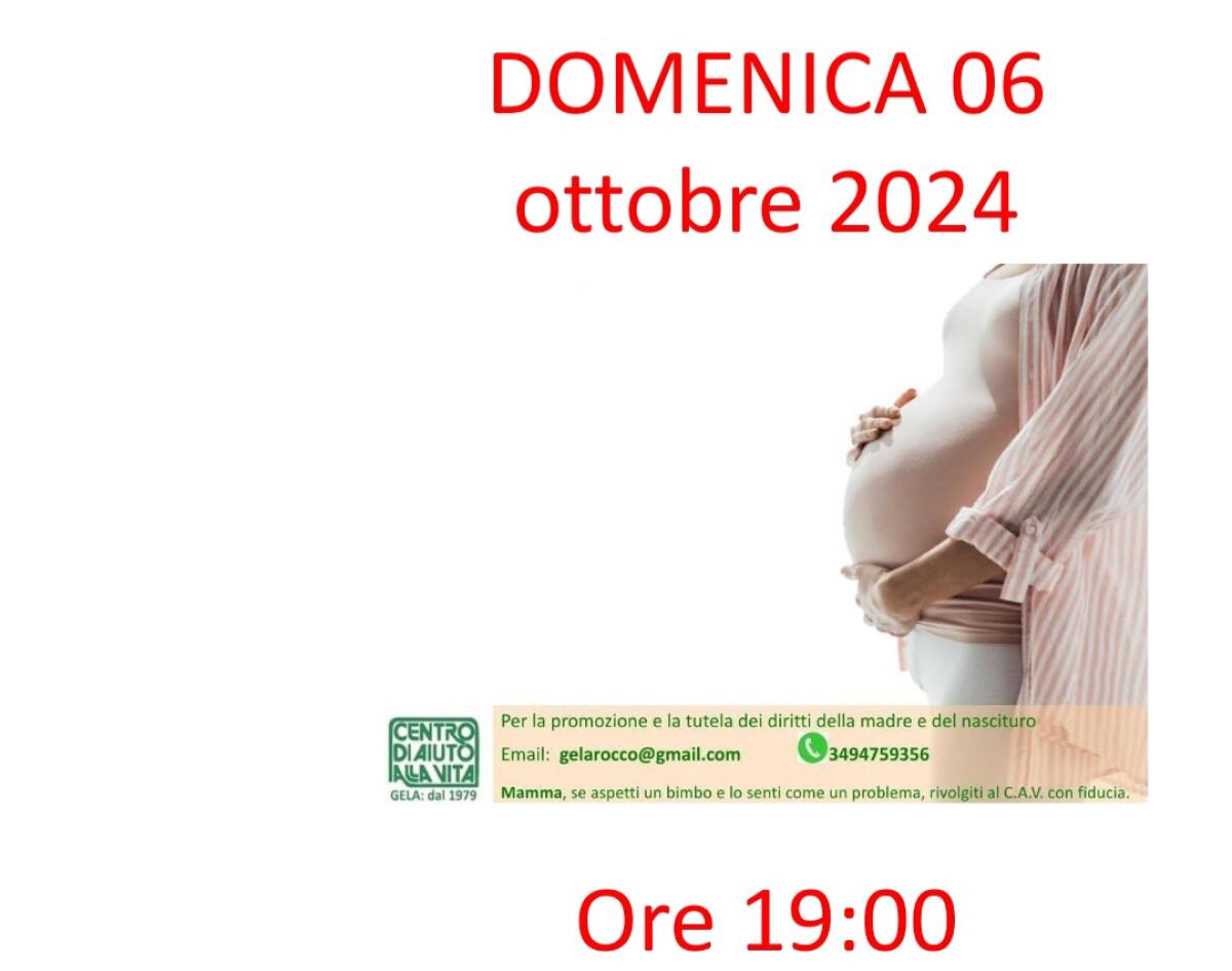 Benedizione delle mamme in attesa - 