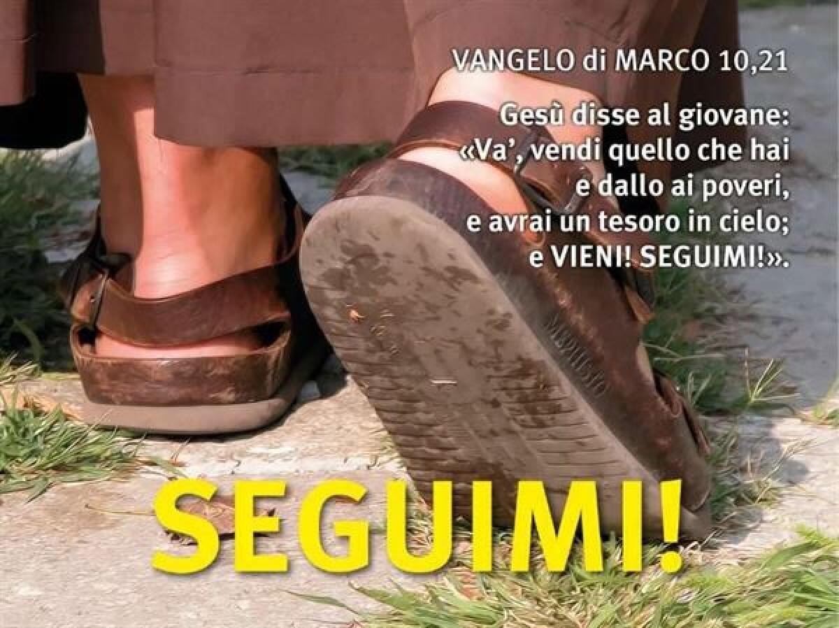 “Va’, vendi quello che hai e dallo ai poveri, e avrai un tesoro in cielo; e vieni! Seguimi!” -