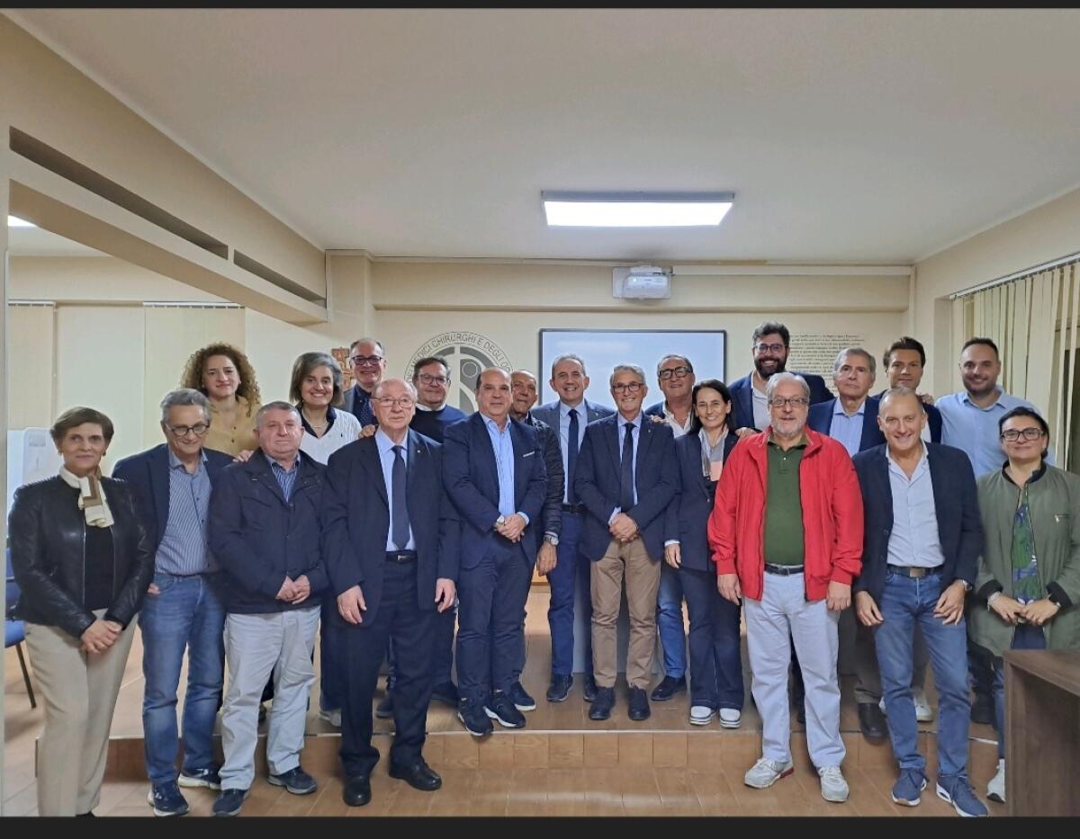 Giovanni D’Ippolito confermato per la quarta volta Presidente dell’ Ordine Medici -