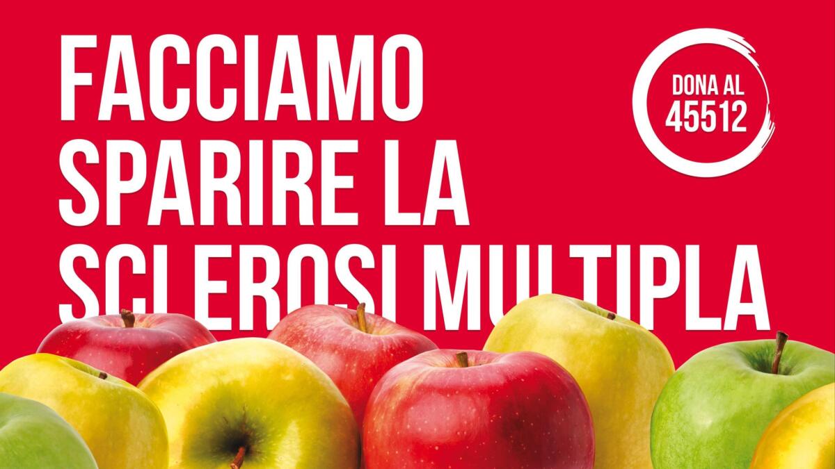 “La Mela di Aism” contro la sclerosi multipla - 