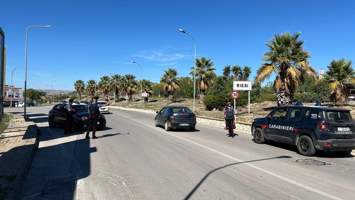 Controlli a tappeto a Riesi - 
