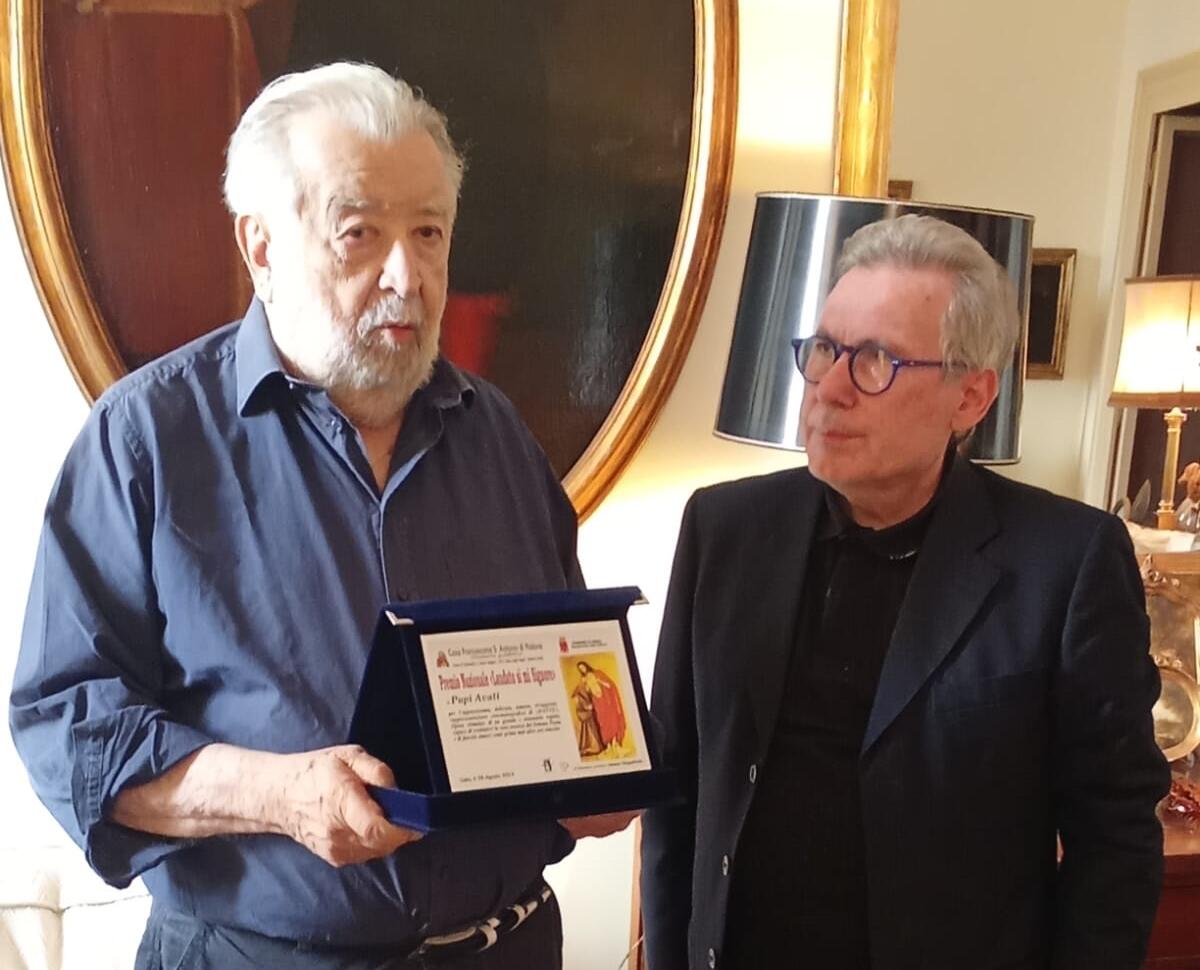 Pupi Avati tra i premiati a Manfria nella IV edizione di &#8220;Laudato sì mi Signore&#8221; - 