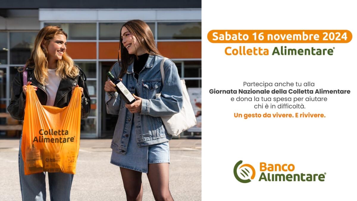 Torna a novembre la Giornata Nazionale della Colletta Alimentare -