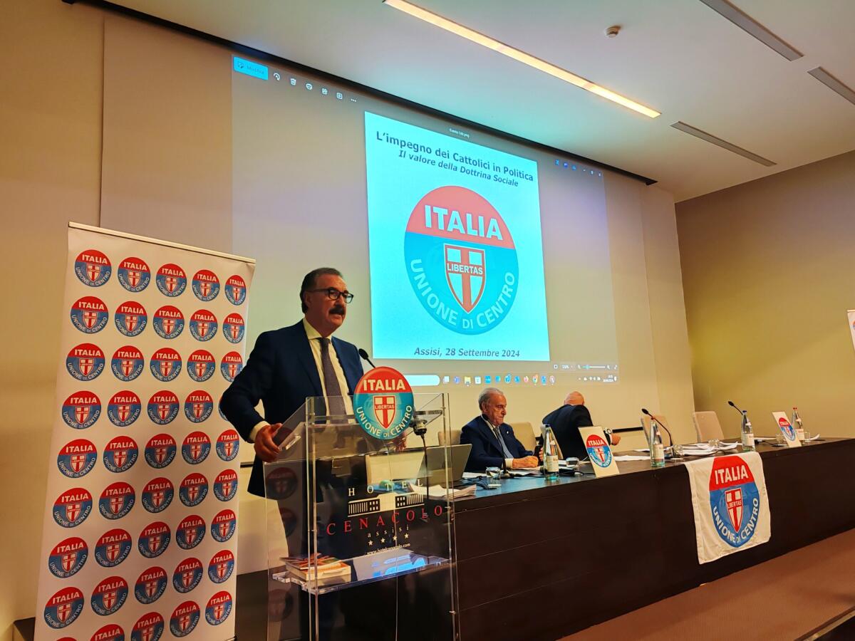 Incontro Udc di Assisi: presentato testo di Decio Terrana sull’impegno dei cattolici in politica -