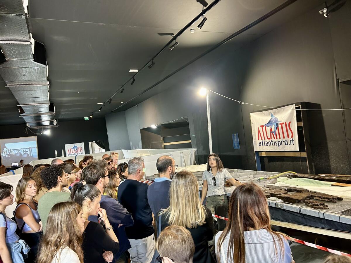 Giornate Fai d’Autunno: successo per l’esposizione dei legni della nave greca “Gela 2” -