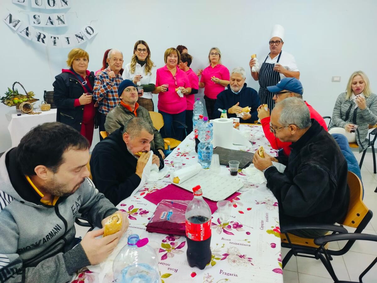 Festa di San Martino di inclusione e tradizione al Centro di salute mentale dell&#8217;Asp2 - 