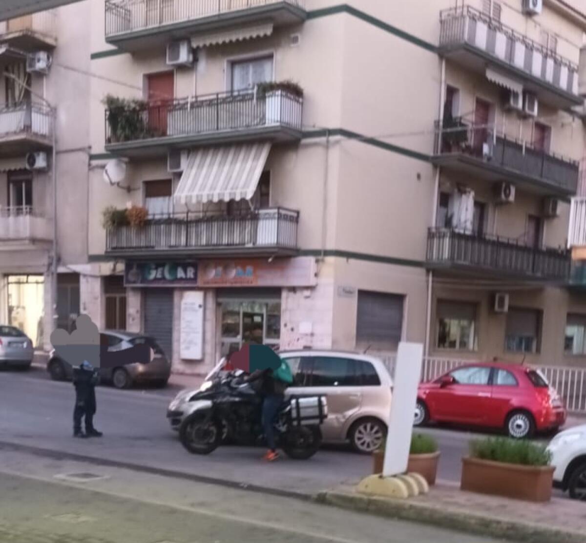 Scontro in via Gen. Cascino - 