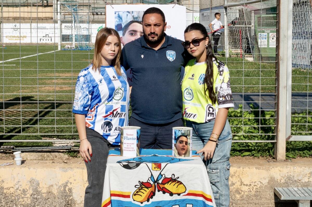 Gela si stringe attorno a Flavio e alla sua famiglia con tante iniziative di solidarietà - 