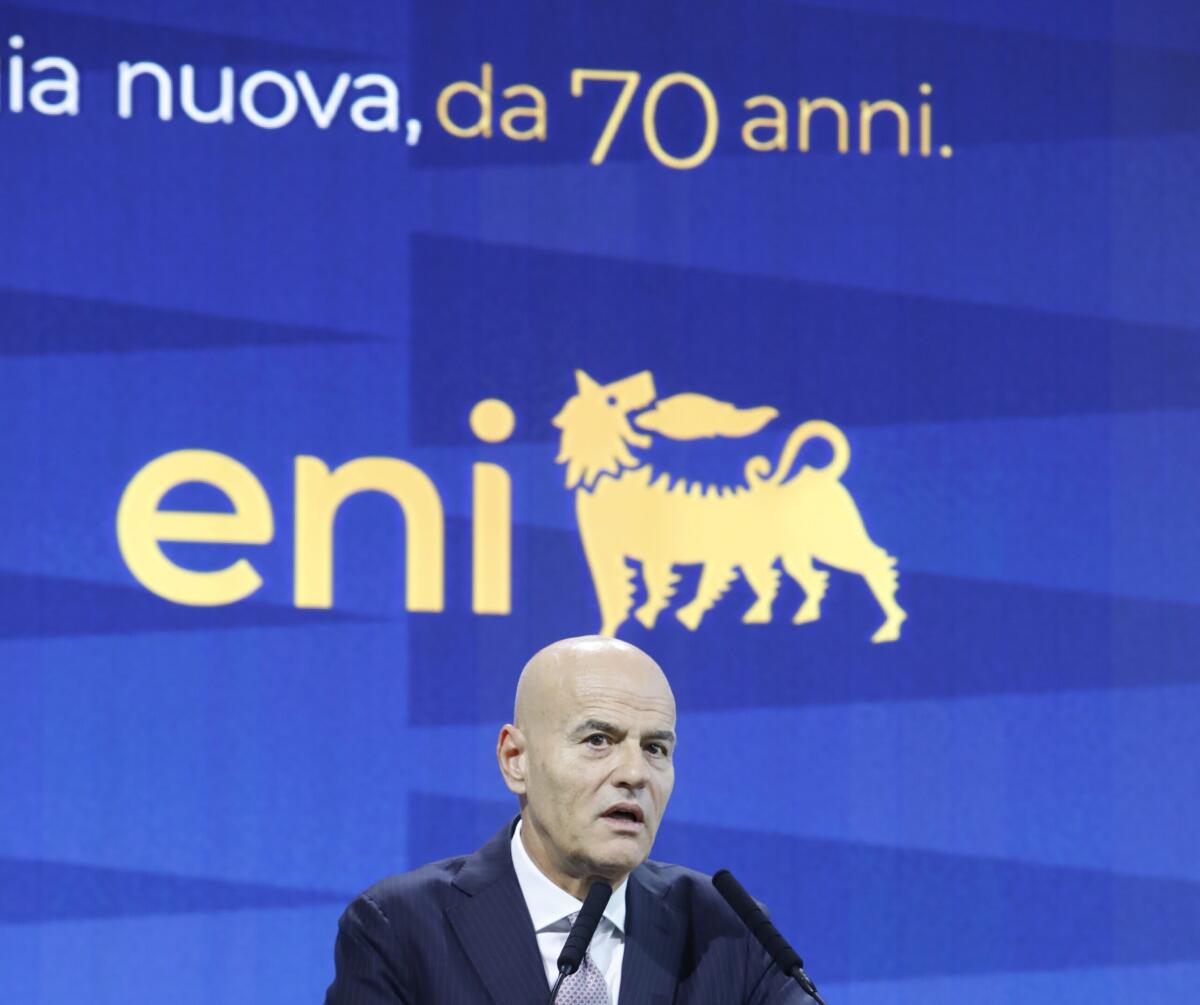 Intesa di Eni ed Msc sui biocarburanti -