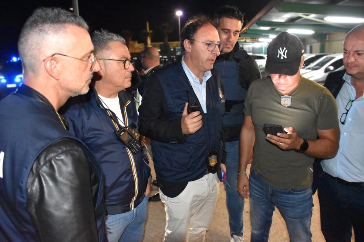 Esercitazione disposta dal Questore in Enimed Spa - 