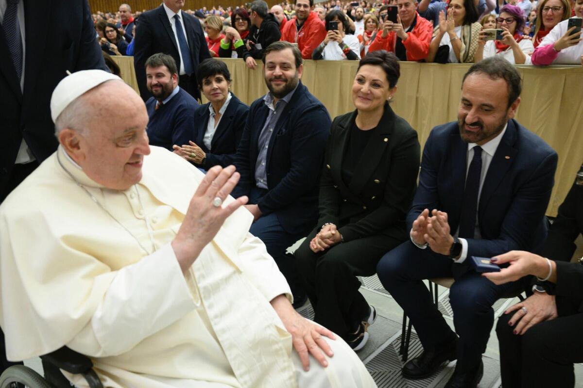 La Fidas Gela ha incontrato Papa Francesco: “Siete gioia, testimonianza e solidarietà” - 