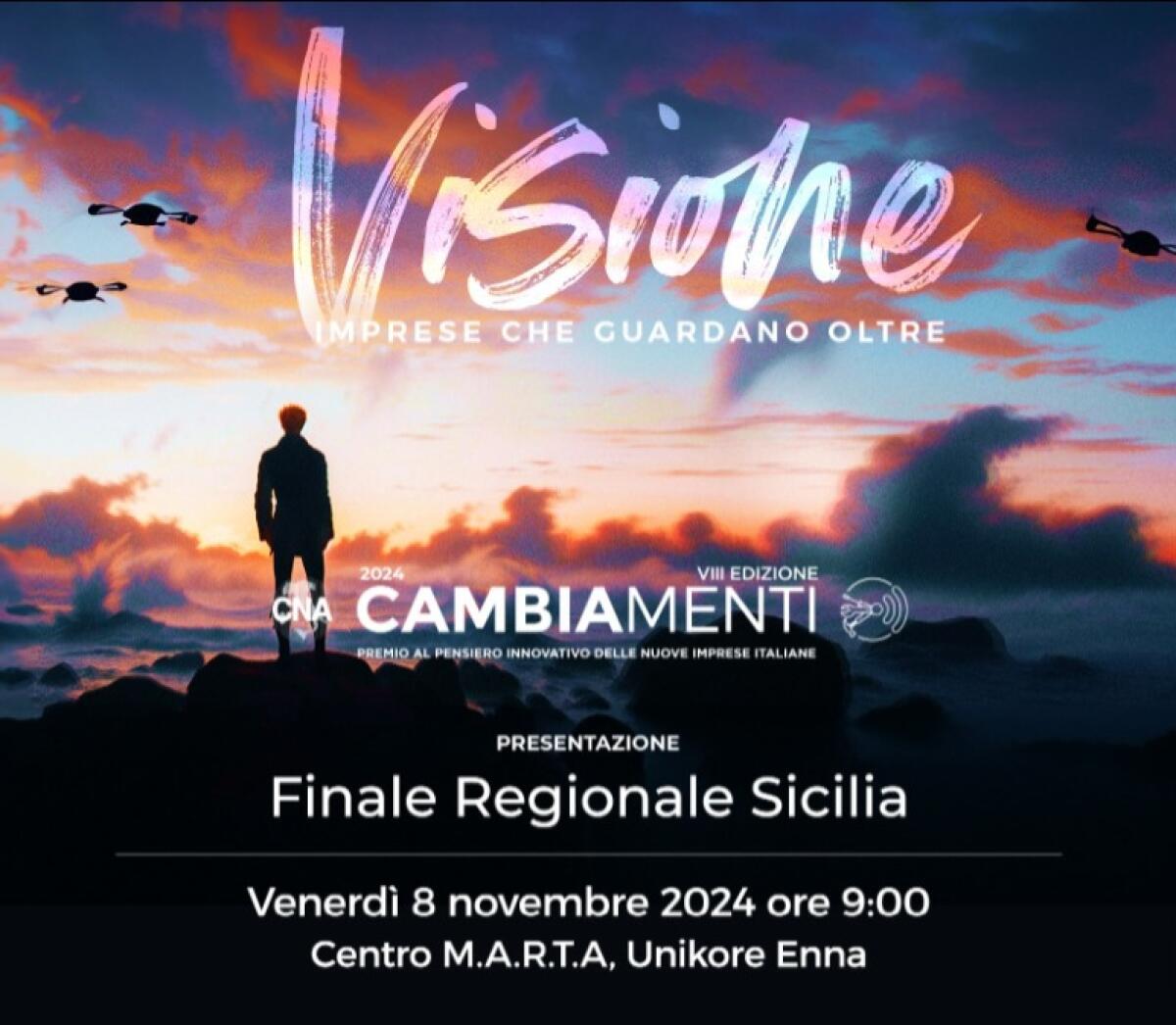 Cna Sicilia, l’8 novembre la finale regionale del Premio Cambiamenti ad Enna - 
