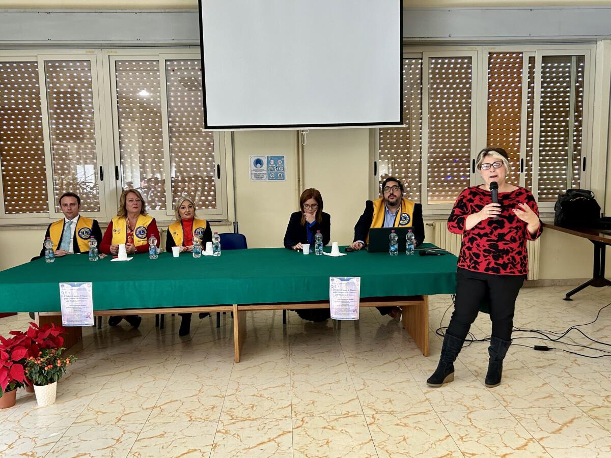 Sensibilizzazione al contrasto della violenza di genere: incontro al “Morselli” promosso dal Lions Atc -