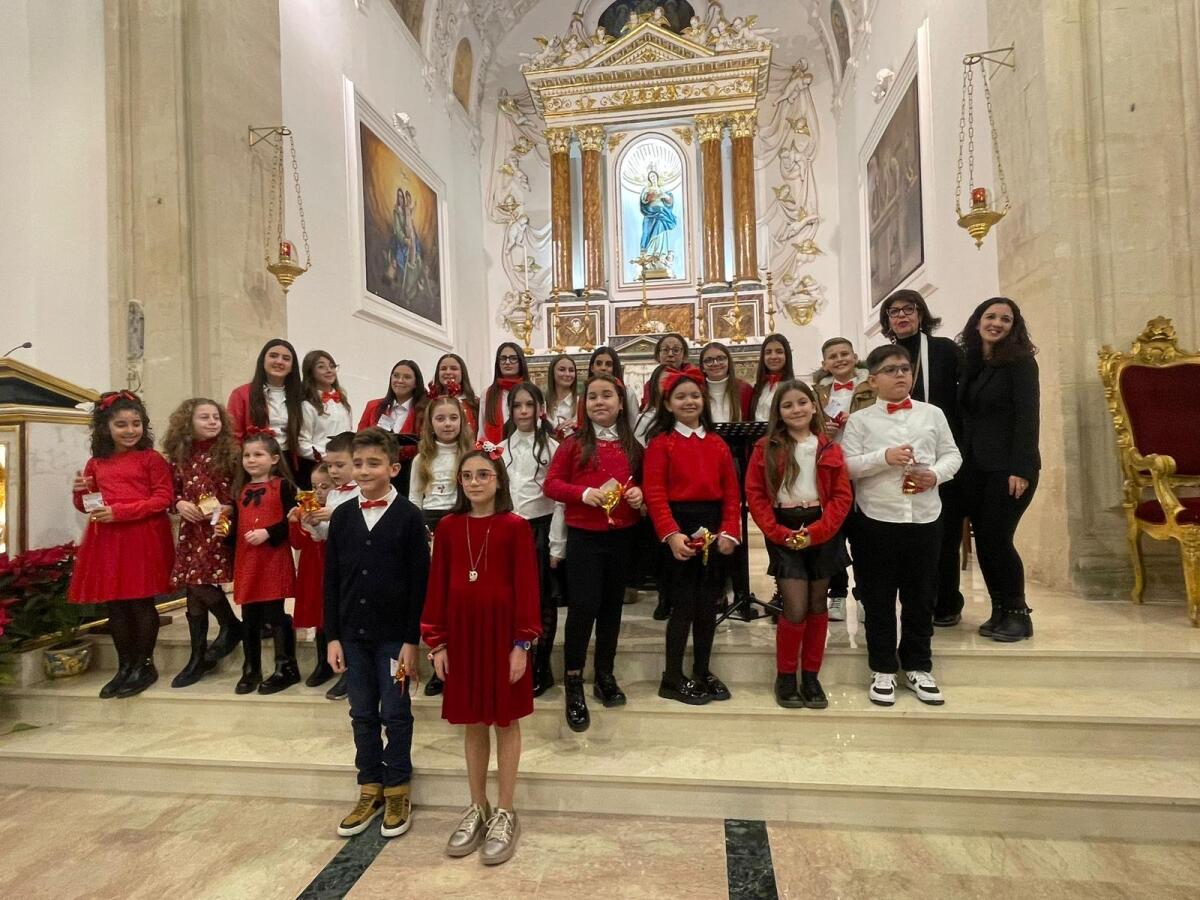 Alla chiesa di San Francesco il concerto di Natale degli alunni del comprensivo “San Francesco – Capuana” -