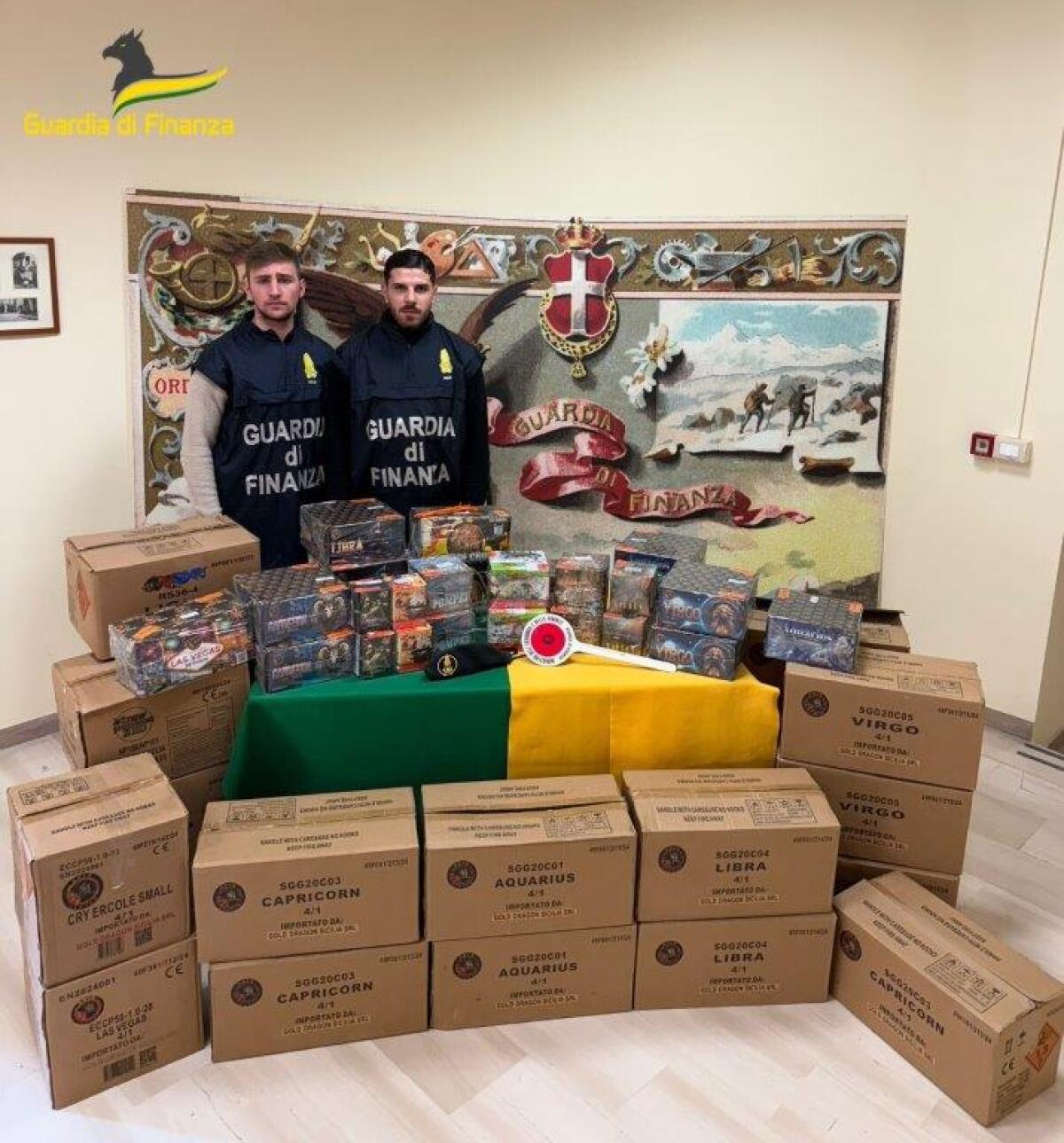 GdF Ragusa: sequestrati oltre 330 Kg di fuochi d&#8217;artificio illegali - 